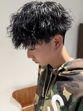 リコ ヘアアンドリラクゼーション 名駅店(LICO HAIR&RELAXATION) メンズツイストスパイラルパーマ/波巻きパーマ/シャドウパーマ