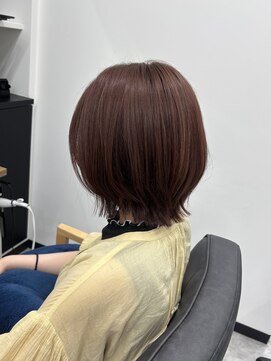 ニル 柏の葉(Nil) ショートボブ/ボブレイヤー/ピンクブラウン