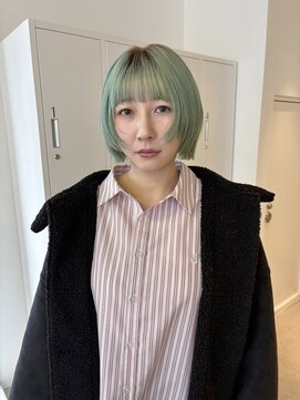 ロジェ(loje) 20代30代40代 ミントグリーン/イメチェン/ぷつっとボブ