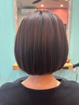 ヘアー ギャラリー ルピ(hair gallery Rupi) 王道ボブ×ピンク×ツヤツヤ