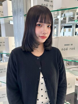 ノエロク 岐阜(noe rok) ミディアム/韓国/ボブ/髪質改善/縮毛矯正/岐阜n25