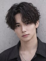 エイド 本店(aid)&nbsp;ツイストスパイラルパーマセンターパートシャドウパーマ渋谷