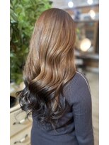 シークレットミラーズ(SECRET MIRRORS)&nbsp;ミルクティーベージュ×ブラックエンドカラー