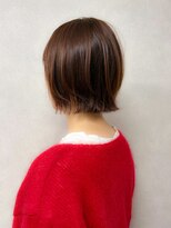 シュガー バイ エクラート 立川南口店(SUGAR by ECLART)&nbsp;【くびれボブ/オレンジベージュ】立川/縮毛矯正/髪質改善