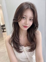 ジーナ セントラル銀座(Zina)&nbsp;髪質改善*ダークパープルフェイスレイヤー*韓国【Zina銀座】