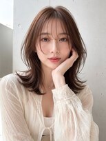 ノア 三宮店(NOA)&nbsp;【NOA】韓国レイヤーミディ×ショコラグレージュ｜くびれミディ