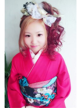 メルティー ヘア(Melty hair) ギャル☆着物セットアップ☆