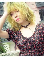 シャチュー(SHACHU) 【外国人風】マニッシュロブ×グラデーション×ライムイエロー