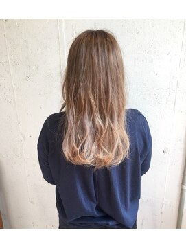 エイト 福岡天神店(EIGHT fukuoka) 【EIGHT福岡】お客様スタイル_ハイトーンバレイヤージュ◎