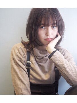 クラン(clan) clan<アッシュカラー重軽ウェーブくせ毛カバー＞