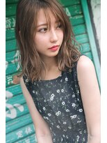 サンク 大船鎌倉店(sunc)&nbsp;ミディアム×ニュアンスウェーブセミディ..