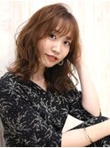【Lond charme】ナチュラルほつれウェーブミディ