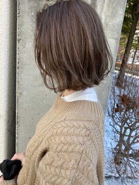 ロプート(Loput) sheer smoky beige × highlight