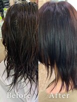 アークスヘアー&nbsp;大人かわいい☆透明感うるツヤのモテ髪に♪ウルフレイヤー