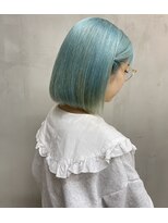 ミィ 表参道(mee.)&nbsp;【mee.】ヤジマ　ターコイズブルー　恐竜カラー