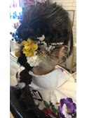 網おろしヘアアレンジ