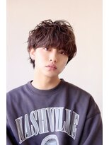 メンズカット バイ ソイクフ(メンズカット by SOY-KUFU)&nbsp;MEN'S HAIR センターパートマッシュウルフ