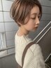【6月限定/雨の日も広がらない*】デザインカット＋髪質改善縮毛矯正[御器所]