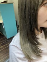 グリーンフィールコパン(green feel copains)&nbsp;カット＋酸熱METEOカラー＋イルミナカラー