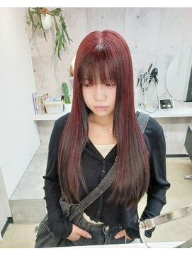 パープル(purple) ディープレッドアンブレラ