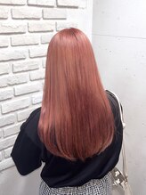 〈1or2ブリーチ〉コーラルピンク
