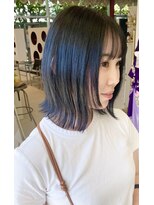 シュウ(shu)&nbsp;ブルーブラック/顔まわりカット