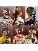 成人式ヘアセット