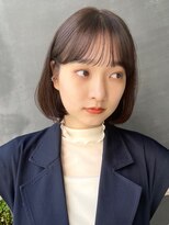 ガーデンヨコハマ(GARDEN YOKOHAMA) タッセルボブメルティカラー似合わせカット小顔ベージュカラー