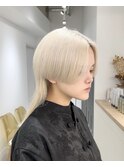 ニュアンスパーマ/韓国マッシュ/スパイキーショート/渋谷