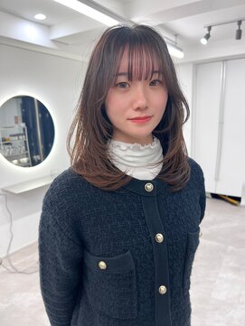 メルバイグラフ 梅田(mel by GRAFF) 韓国風レイヤーカット/梅田/お洒落