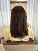 オリーブベージュミディアムスタイル