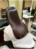髪質改善ストレート ロング【寝屋川/髪質改善/白髪ぼかし】