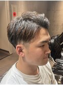 ツーブロック×ショート