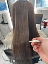 フリーラ 表参道(freera)&nbsp;髪質改善サラサラプレミアム大人ガーリー韓国ミディアムAライン