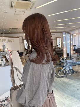 コワファースト 大分(COIFF1RST) ミルクティーベージュカラー