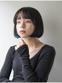 ウェーブショート/セクションカラー/マッシュラインカール