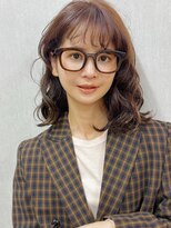 ガーデン 銀座(GARDEN)&nbsp;ミディアムヘア ミディアムパーマ パーマ デジタルパーマ カット