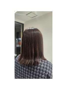 白髪を自然に整えるナチュラルカラー【上大岡】