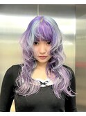 セクションカラー/ケアブリーチカラー/姫レイヤー/デザイン