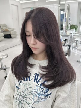 アマトウキョウスマートサロン(AMA TOKYO×Smart Salon) ダークラベンダー  ラベンダーグレージュ  透明感カラー