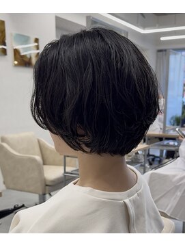 エルヘアメゾン(el. hair maison) ボブ/ショートパーマ☆ショートヘアから伸ばしかけイメチェン
