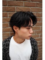 クオル 円山(QOL)&nbsp;センターパート毛流れニュアンスパーマ