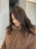 ロテ(LOTE.)&nbsp;着物ヘア/大人ガーリー/ダークアッシュ/似合わせカット/一宮