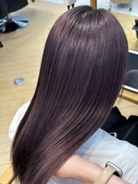 ユニ バイ マグ 長野店(Uni.by Mag)&nbsp;"ピンクカラー" 透明感ブリーチなしピンク