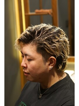 銀座 シノ 本店(shino) ウェーブパーマ×ショートウルフ×ガイルヘア