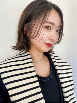 アネロ 名古屋(anhelo) 2wayボブ×グレージュ×ミディアム