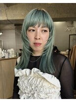 セッション(SESSION)&nbsp;ミントカラー/レイヤーカット
