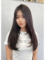 ペヴァ バイ シエンゴールド(PEVA by CIEN gold)&nbsp;レイヤーカット/顔周りカット/前髪カット#浜松駅#カラー