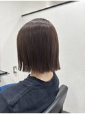 Second × 切りっぱなしボブ