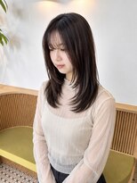 エコール(EcorE)&nbsp;大人ロング/暗髪カラー